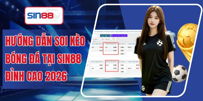 Hướng Dẫn Soi Kèo Bóng Đá Tại SIN88 Đỉnh Cao 2026